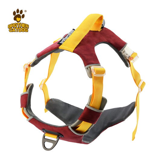 Chaleco de Entrenamiento Reflectante para Perros con Correa de Pecho