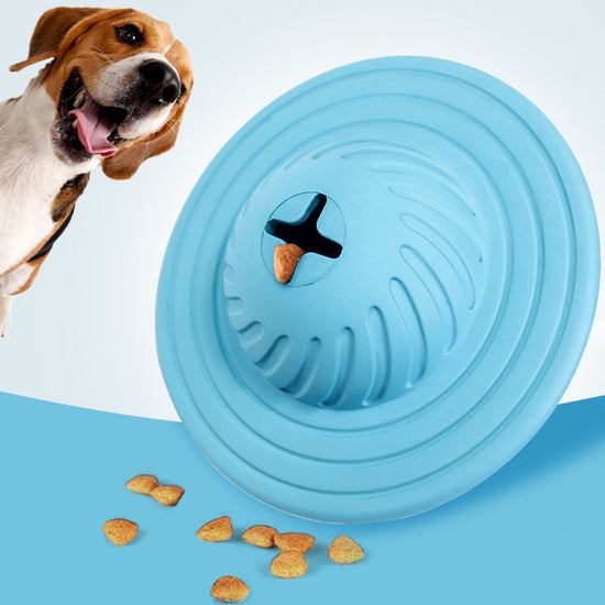 Nuevo Juguete para Perros - Bola Dispensadora de Golosinas de Goma Natural