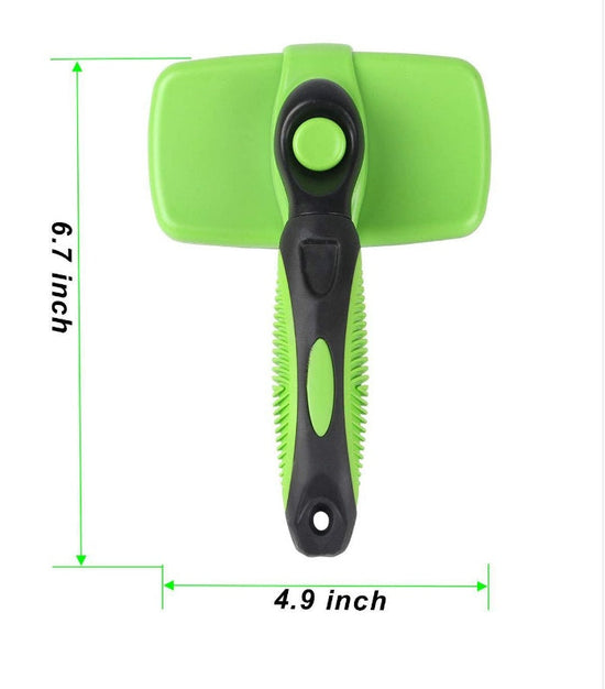 Compatible with Apple, Benepaw Premium Auto cabello limpio perro cepillo impermeable cómodo pequeño perro grande pas gato encaja varios cabelloeine de aseo de mascotas herramient